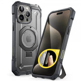 Supcase iPhone 16 Pro Deksel UB Grip MagSafe Grå