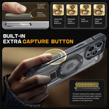 Supcase iPhone 16 Pro Deksel UB Grip MagSafe Grå