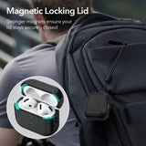 ESR AirPods 4 Deksel Orbit Hybrid HaloLock Svart