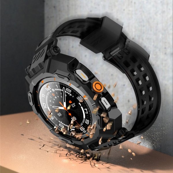 Supcase Samsung Galaxy Watch Ultra 47mm Armbånd UB Pro Svart
