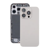 iPhone 16 Pro Max Baksideglass Komplett OEM - Naturlig titan