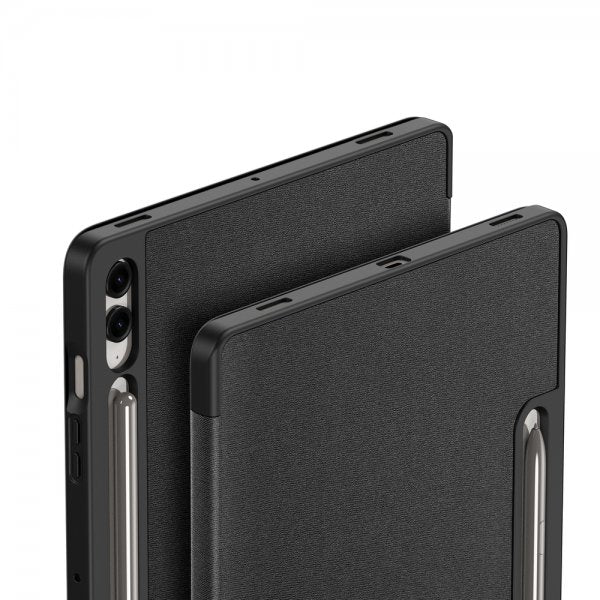 Dux Ducis Samsung Galaxy Tab S9 Plus/S9 FE Plus/S10 Plus Etui Domo Series Svart