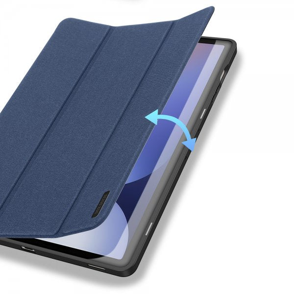Dux Ducis Samsung Galaxy Tab S9 Plus/S9 FE Plus/S10 Plus Etui Domo Series Blå