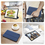 Dux Ducis Samsung Galaxy Tab S9 Plus/S9 FE Plus/S10 Plus Etui Domo Series Blå