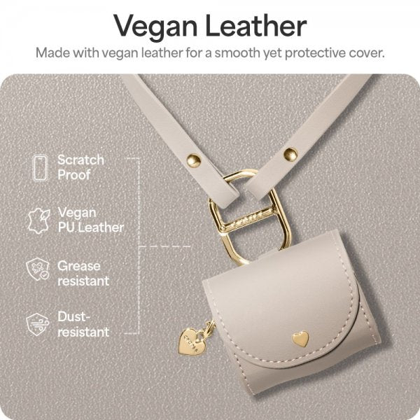 Spigen AirPods 4 Etui Cyrill Mini Bag Beige