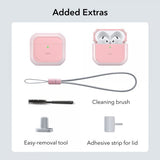 ESR AirPods 4 Deksel Orbit Hybrid HaloLock Rosa