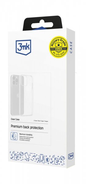 3mk Honor Magic7 Pro Deksel Clear Case Transparent