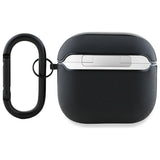 Mercedes Benz AirPods 4 Deksel Ekte Skinn AMG Svart