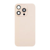 iPhone 16 Pro Max Bakside Glass Komplett OEM - Sandfarget titan