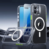 ESR iPhone 16 Deksel og Skjermbeskytter Classic Hybrid Pro Set Transparent