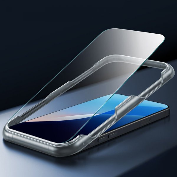 ESR iPhone 16 Deksel og Skjermbeskytter Classic Hybrid Pro Set Transparent