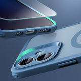 ESR iPhone 16 Deksel og Skjermbeskytter Classic Hybrid Pro Set Blå