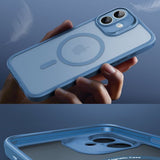 ESR iPhone 16 Deksel og Skjermbeskytter Classic Hybrid Pro Set Blå