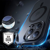 ESR iPhone 16 Pro Deksel og Skjermbeskytter Classic Hybrid Pro Set Svart