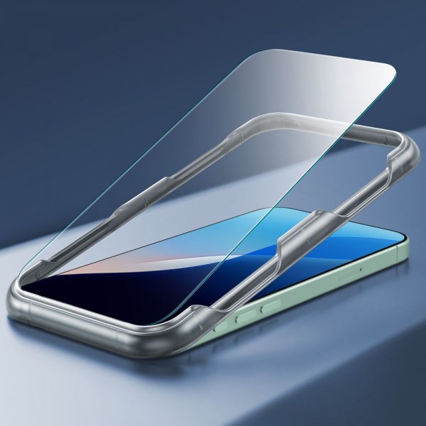 ESR iPhone 16 Deksel og Skjermbeskytter Classic Hybrid Pro Set Grønn