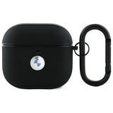 BMW AirPods 4 Deksel Ekte Skinn Svart