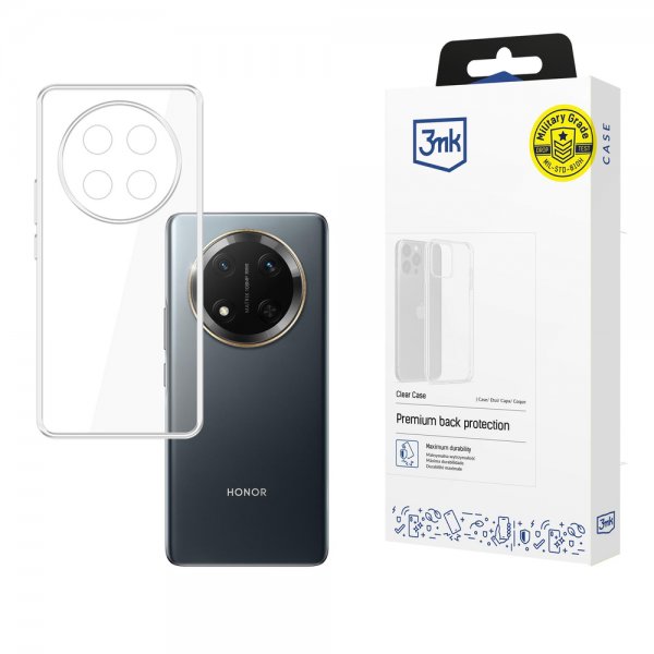 3mk Honor Magic7 Lite Deksel Clear Case Transparent