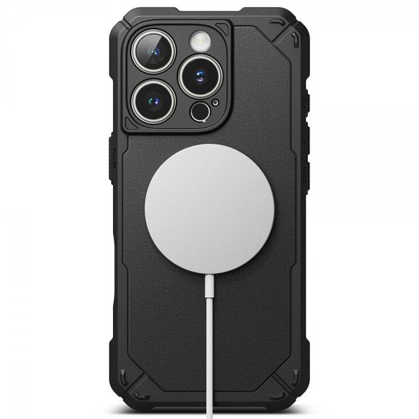 Ringke iPhone 16 Pro Max Deksel Rugged Gear Magnetic Svart