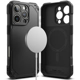 Ringke iPhone 16 Pro Deksel Rugged Gear Magnetic Svart