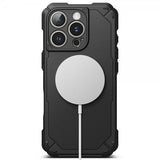 Ringke iPhone 16 Pro Deksel Rugged Gear Magnetic Svart