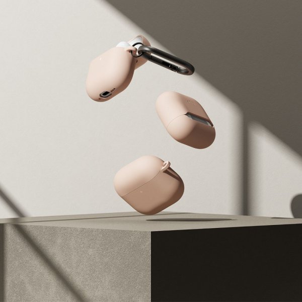 Ringke AirPods 4 Deksel Silikoni Stone