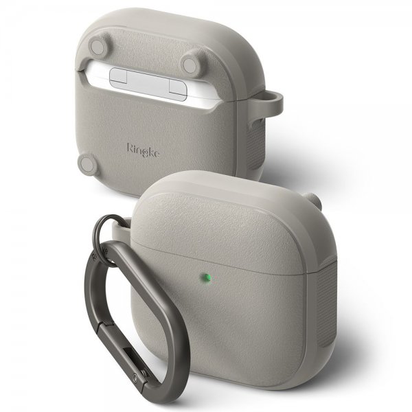Ringke AirPods 4 Deksel Onyx MagSafe Warm Gray