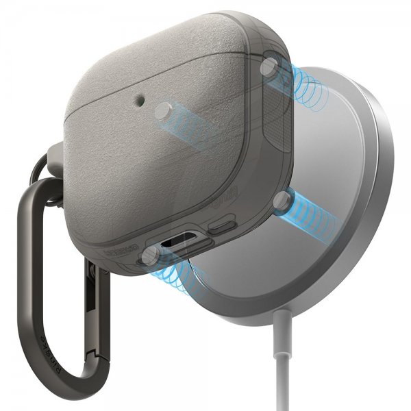 Ringke AirPods 4 Deksel Onyx MagSafe Warm Gray