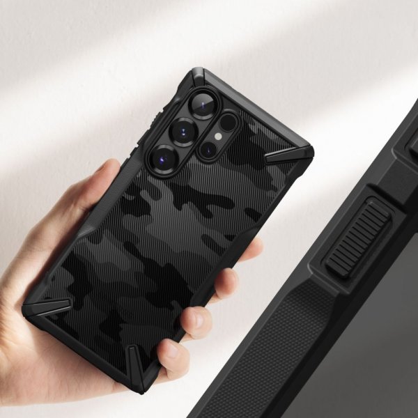 Ringke Samsung Galaxy S25 Ultra Deksel Fusion X Camo Black