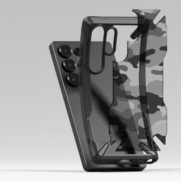 Ringke Samsung Galaxy S25 Ultra Deksel Fusion X Camo Black