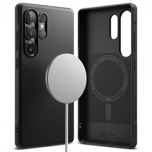 Ringke Samsung Galaxy S25 Ultra Deksel Onyx Magnetic Svart