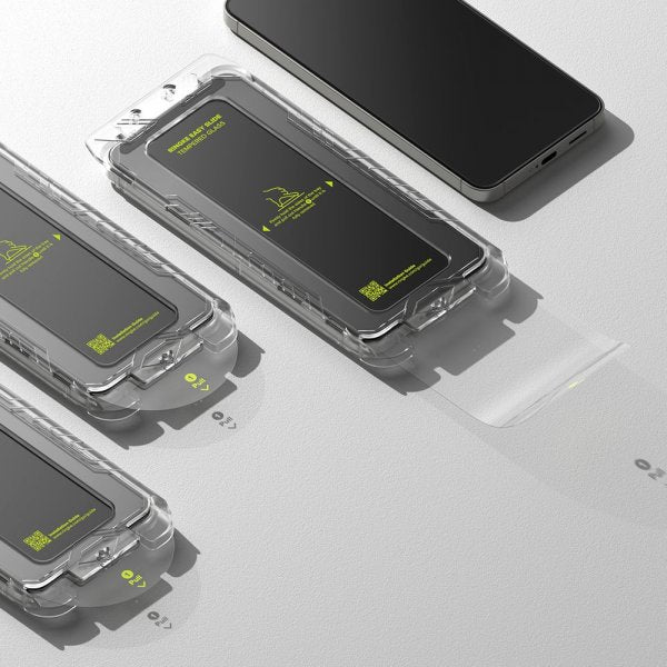 Ringke Samsung Galaxy S25 Plus Skjermbeskytter Easy Slide 2-pakning