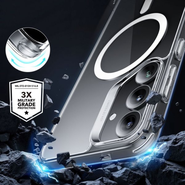 ESR Samsung Galaxy S25 Plus Deksel Classic Hybrid HaloLock Transparent