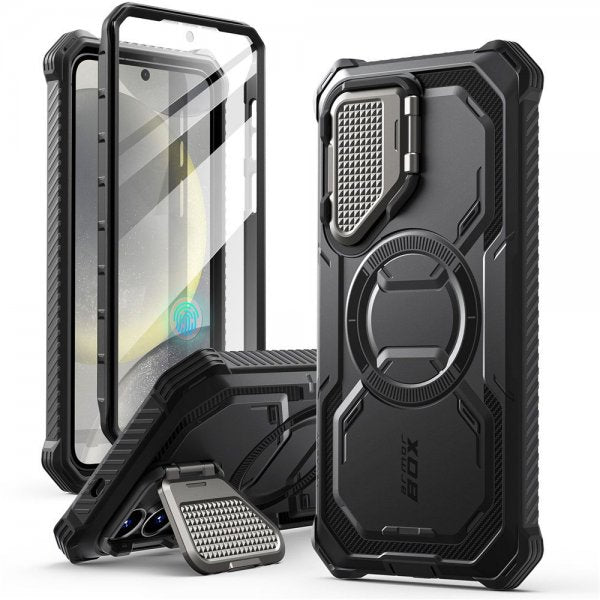 Supcase Samsung Galaxy S25 Deksel ArmorBox MagSafe Svart