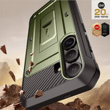 Supcase Samsung Galaxy S25 Deksel UB Pro Grønn