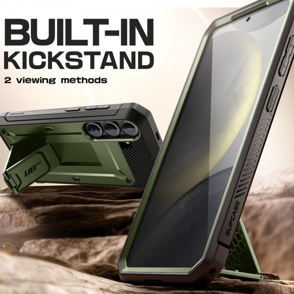 Supcase Samsung Galaxy S25 Deksel UB Pro Grønn
