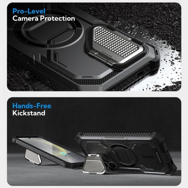 Supcase Samsung Galaxy S25 Plus Deksel ArmorBox MagSafe Svart