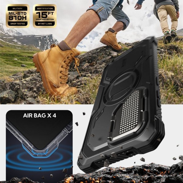Supcase Samsung Galaxy S25 Ultra Deksel ArmorBox MagSafe Svart