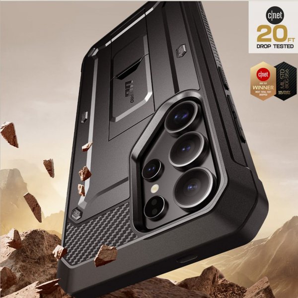 Supcase Samsung Galaxy S25 Ultra Deksel UB Pro Svart
