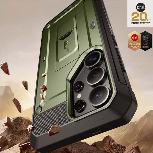 Supcase Samsung Galaxy S25 Ultra Deksel UB Pro Grønn