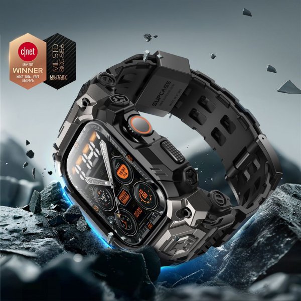 Supcase Apple Watch Ultra 49mm Armbånd UB Ore Svart