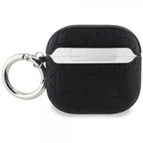 Karl Lagerfeld AirPods 4 Deksel Monogram Karl & Choupette Svart