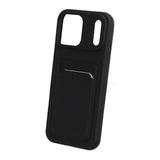 iPhone 17 Pro Max Deksel Kortholder Svart