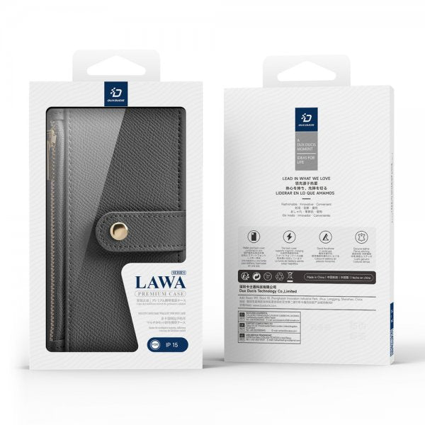 Dux Ducis iPhone 15 Etui 2-in-1 Lawa Series MagSafe Grå
