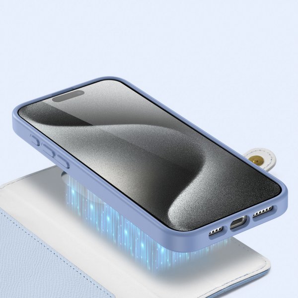 Dux Ducis iPhone 15 Etui 2-in-1 Lawa Series MagSafe Blå