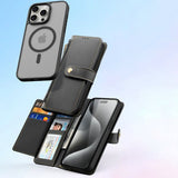 Dux Ducis iPhone 15 Pro Etui 2-in-1 Lawa Series MagSafe Svart