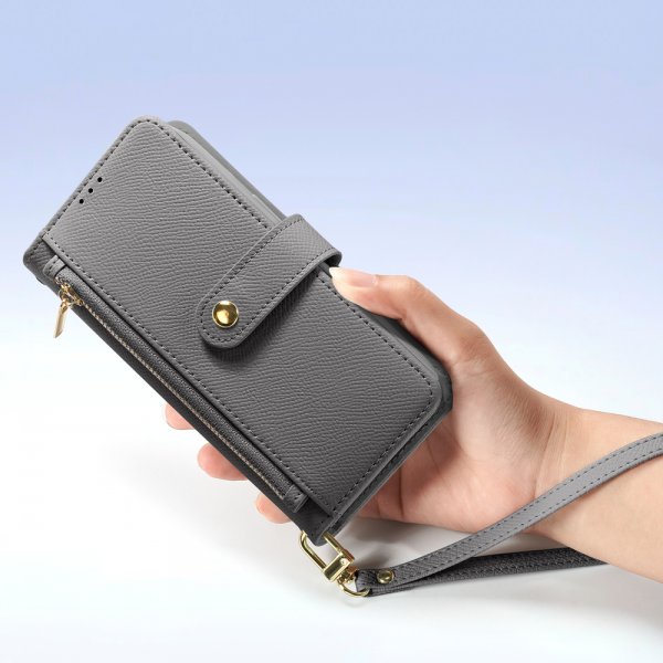 Dux Ducis iPhone 15 Pro Etui 2-in-1 Lawa Series MagSafe Grå