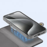Dux Ducis iPhone 15 Pro Etui 2-in-1 Lawa Series MagSafe Grå
