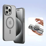 Dux Ducis iPhone 15 Pro Etui 2-in-1 Lawa Series MagSafe Grå