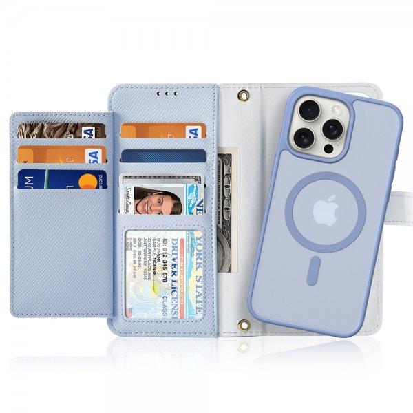 Dux Ducis iPhone 15 Pro Etui 2-in-1 Lawa Series MagSafe Blå