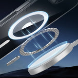 ESR iPhone 16e/17e Deksel Classic Hybrid HaloLock Transparent